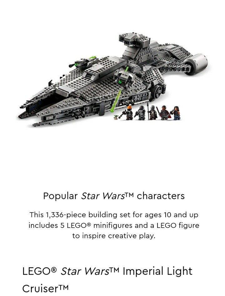 Lego Toy. Star Wars