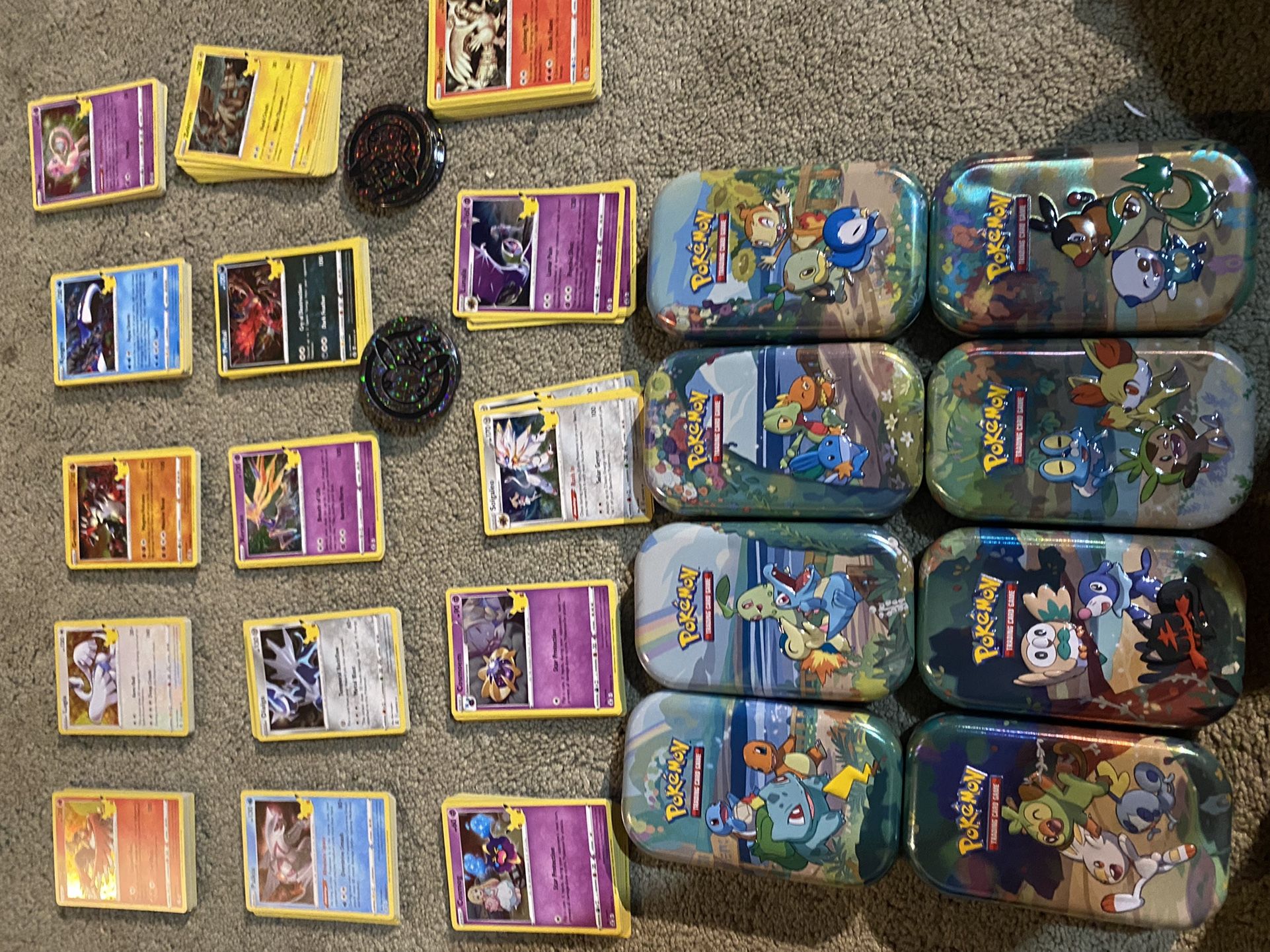 Pokémon 25th Celebration Tin Opened