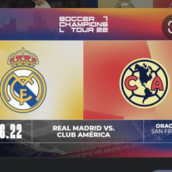 Real Madrid vs. Club America Ticket! Thumbnail