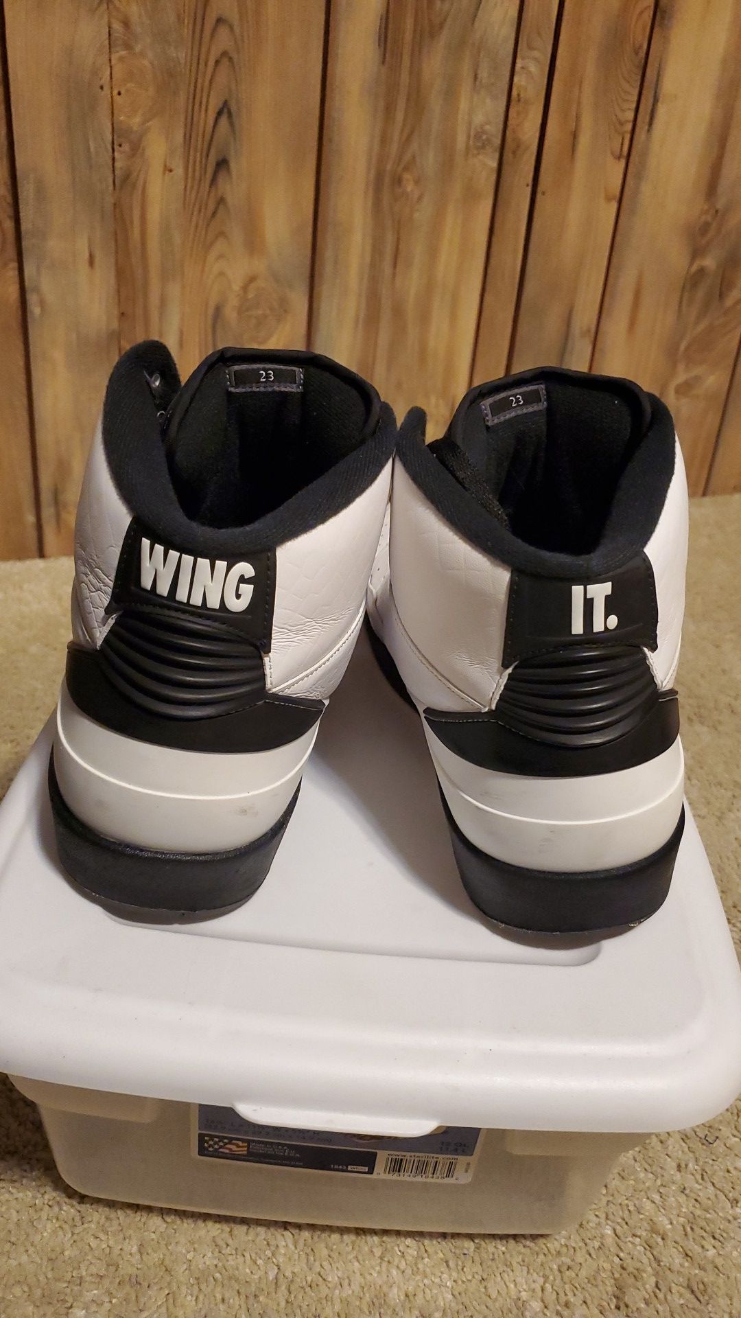 Air Jordan 2s "wing it" size 13 read discription