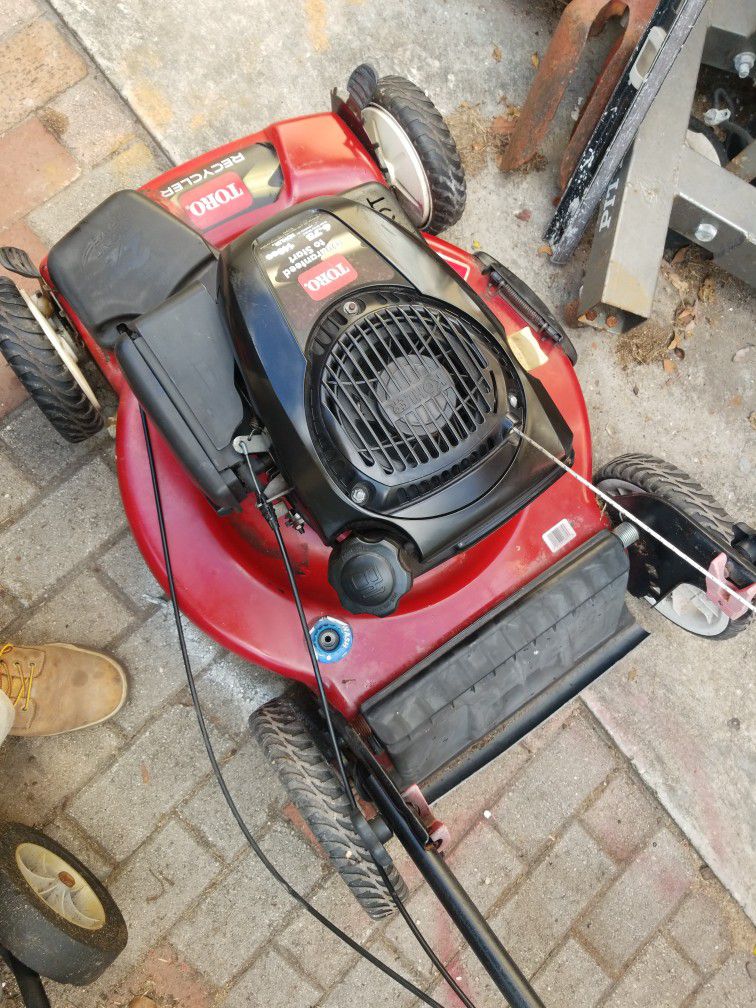 A.S.I.S TORO SELF DRIVE MOWER IN GOOD WORKING CONDITIONS