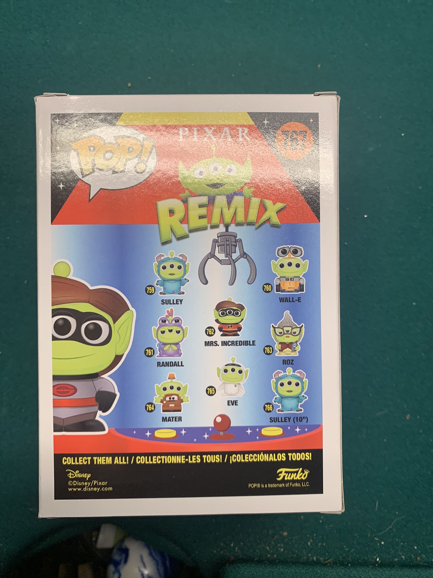 Funko Pop! Remix Elastagirl Fye Exclusive alien toy story Disney with special edition sticker