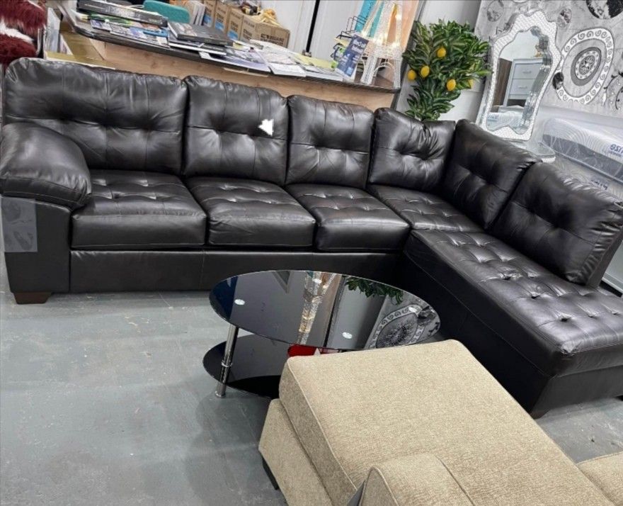 🚚SAME DAY DELİVERY Alliston Gray RAF Sectional IN STOCK