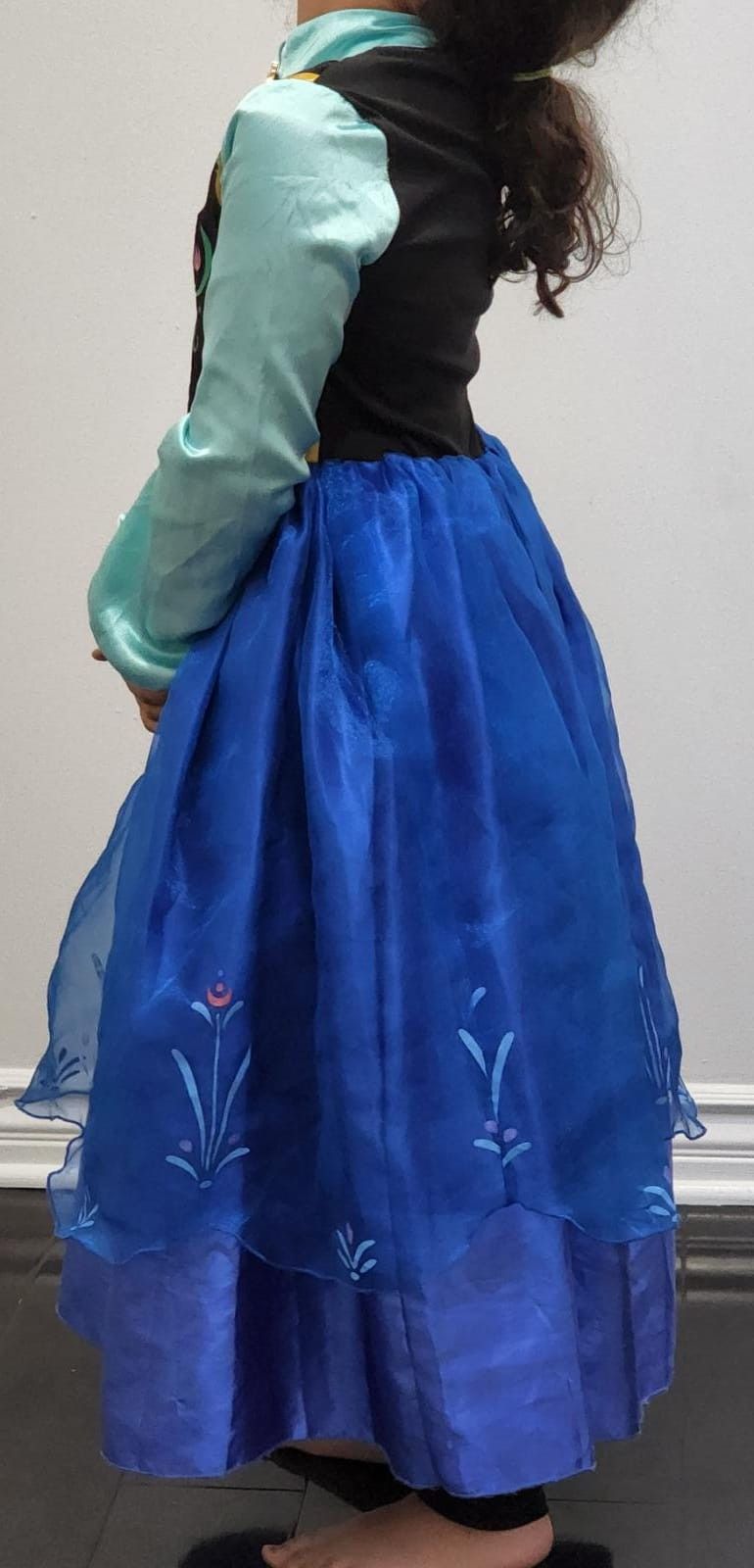 Disney Frozen Anna Kids Cosplay Costume