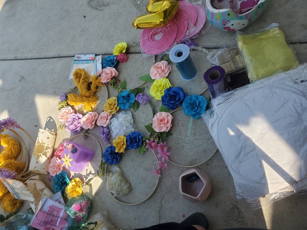 Rapunzel themed party