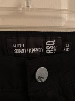 Black Tapered Skinny Jeans Thumbnail