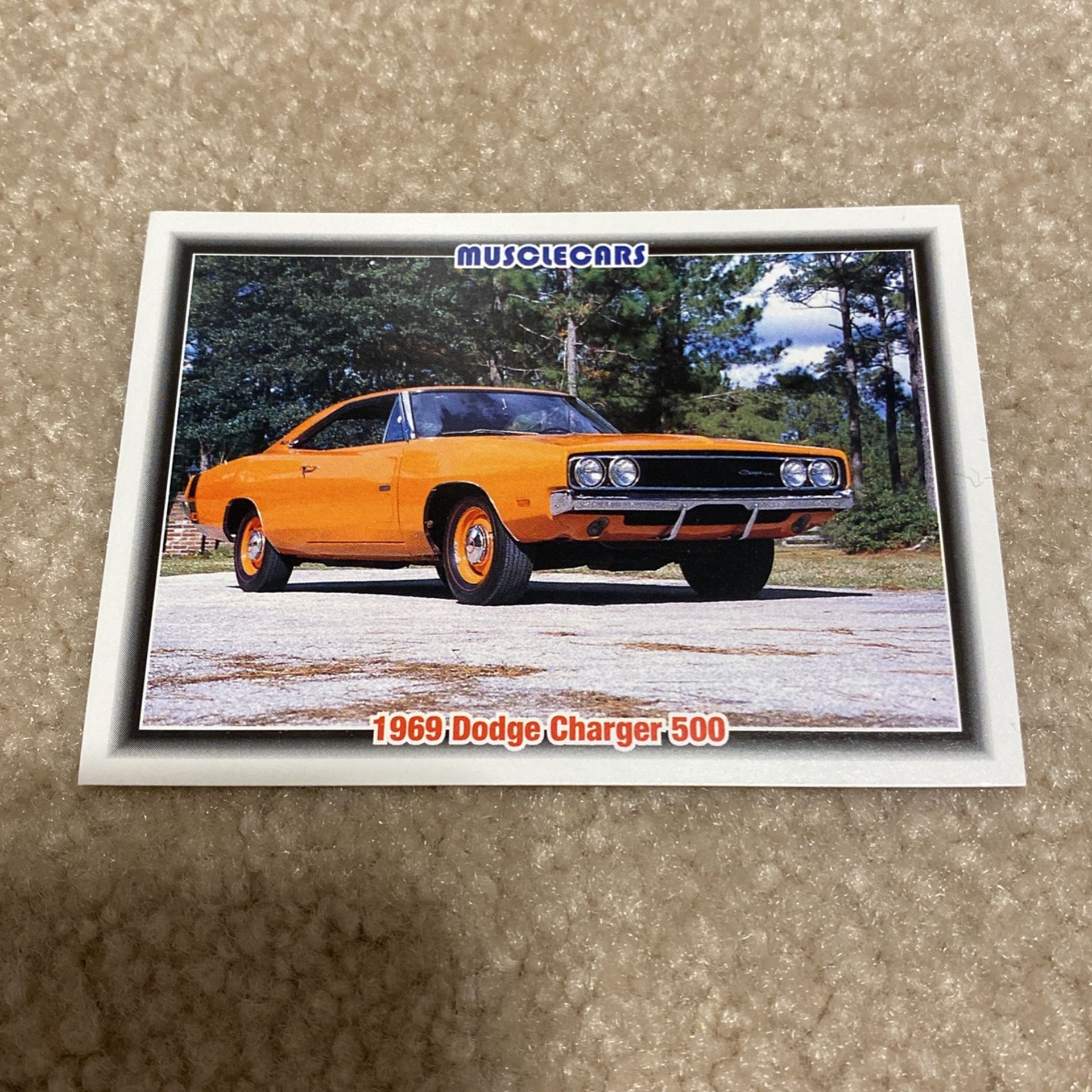 Rare (18) 1960s & 1970s Muscle Car Cards- Mustang, Camaro, Etc- See Photos