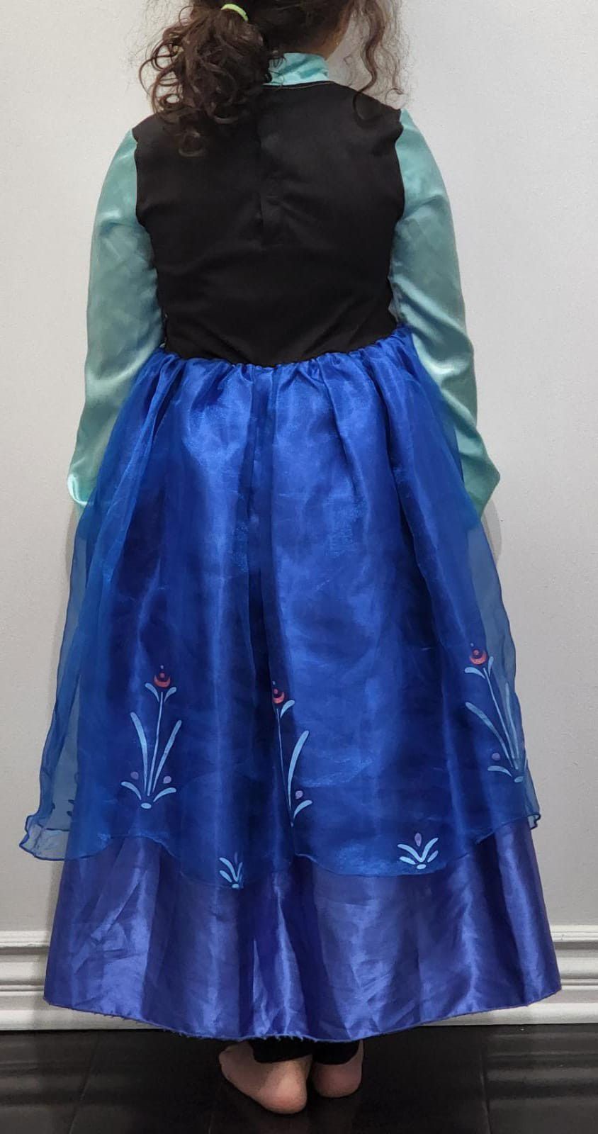 Disney Frozen Anna Kids Cosplay  Costume 