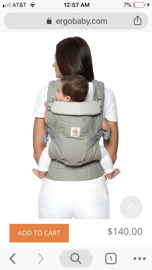 ErgoBaby Adapt Baby Carrier