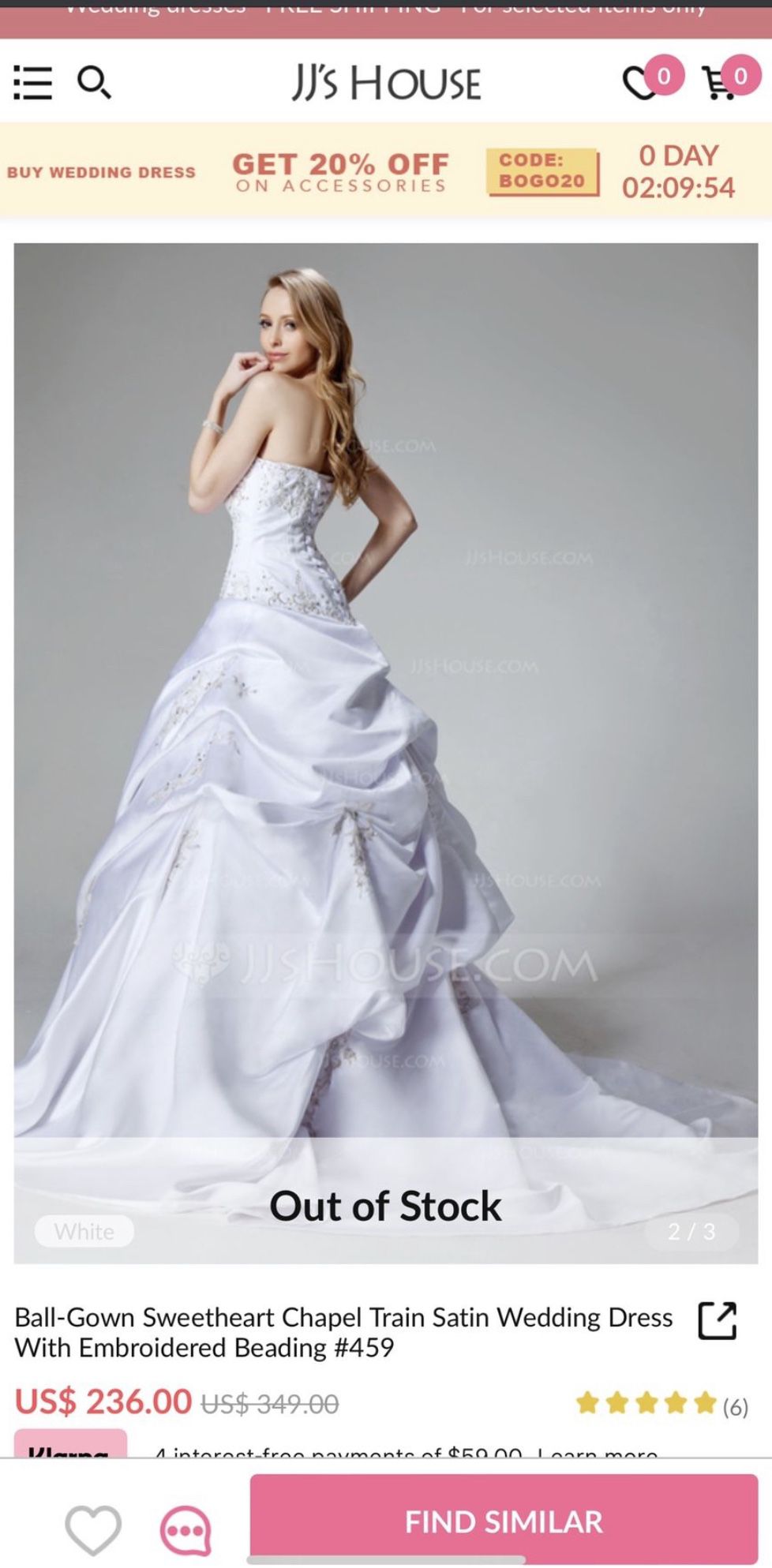Wedding Gown wedding Dress  Size 6
