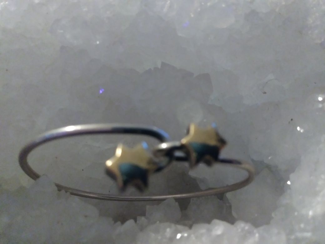 Tiffany & Co. bangle bracelet 925 silver 750 gold