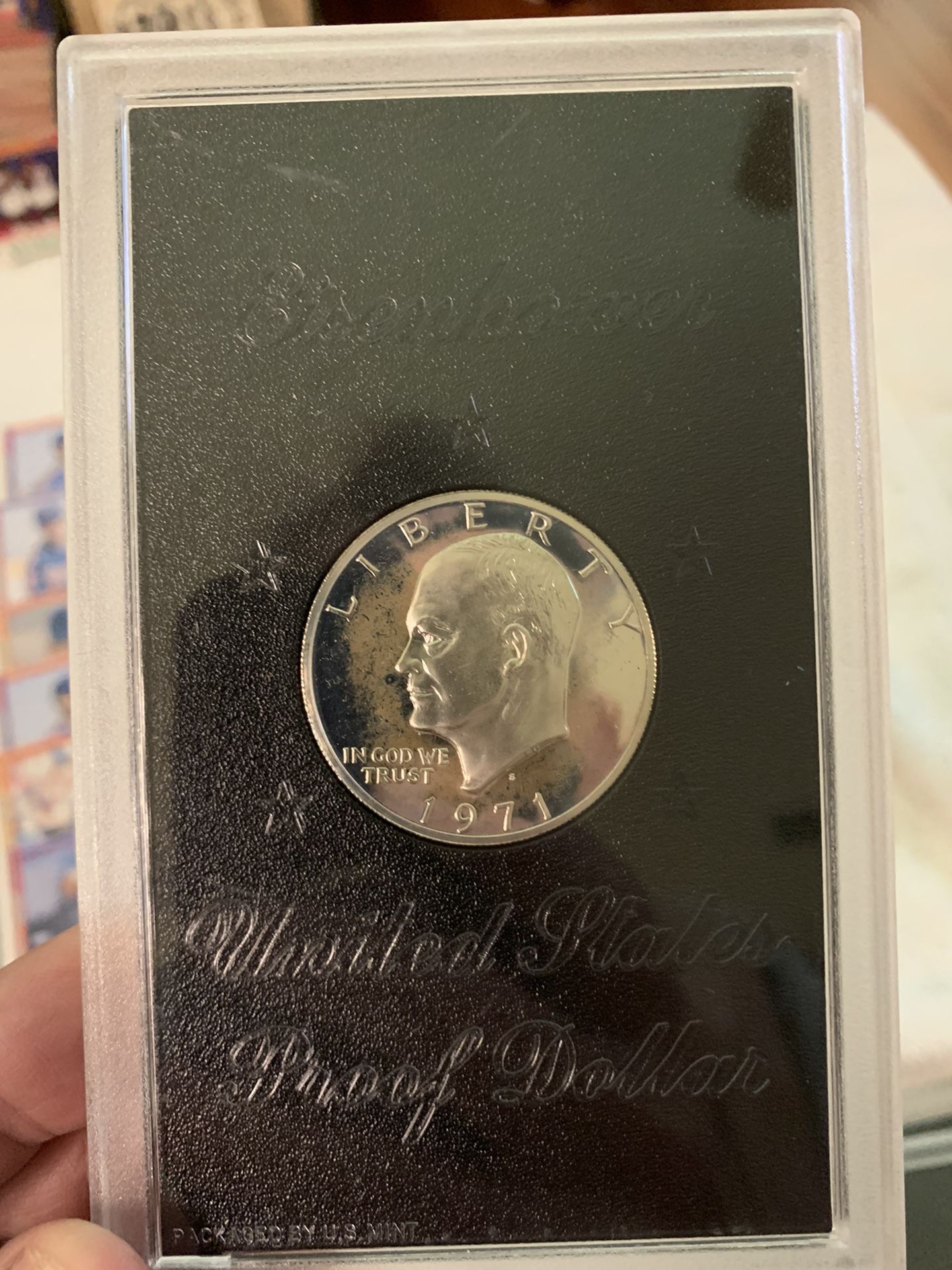 1971 PROOF 40% SILVER EISENHOWER DOLLAR