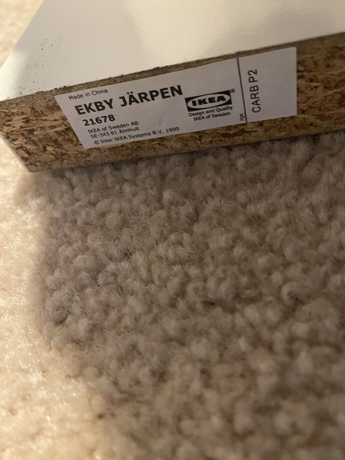 EKBY JARPEN IKEA FLOATING SHELF