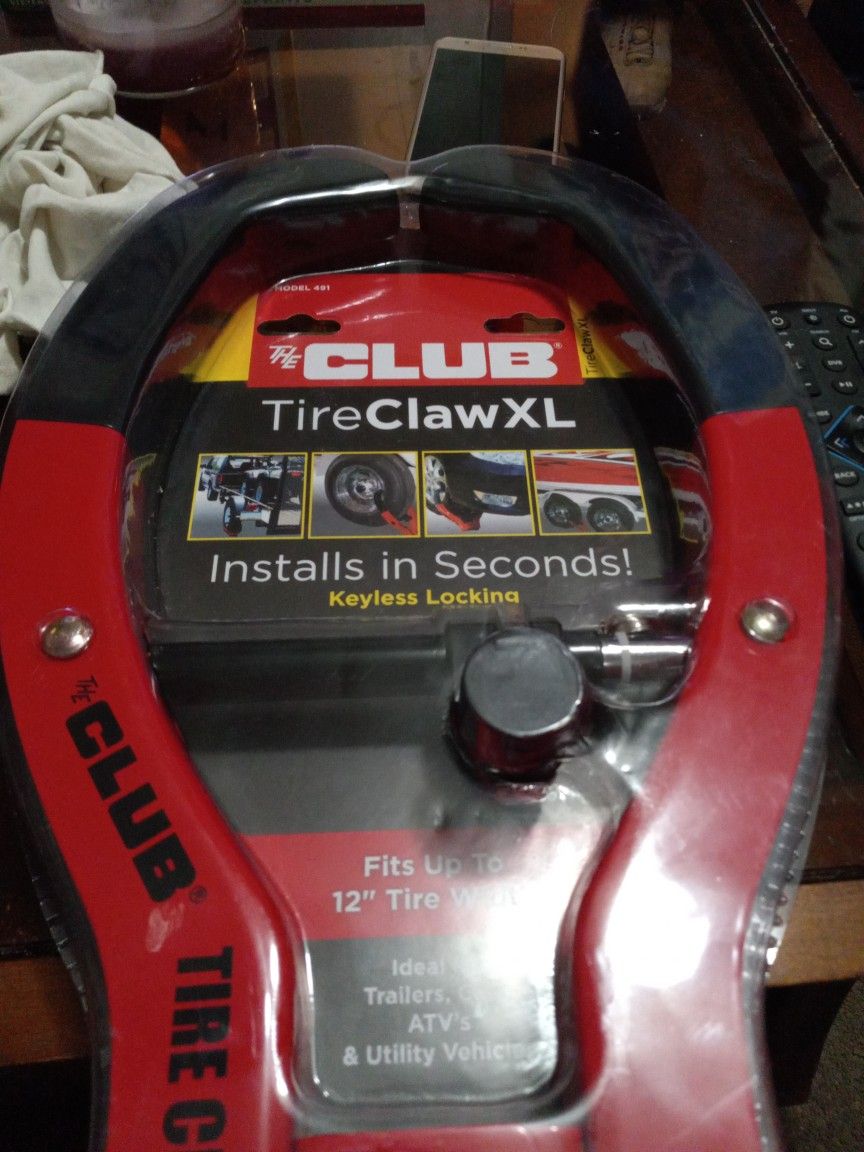 The Club Tire Claw XL