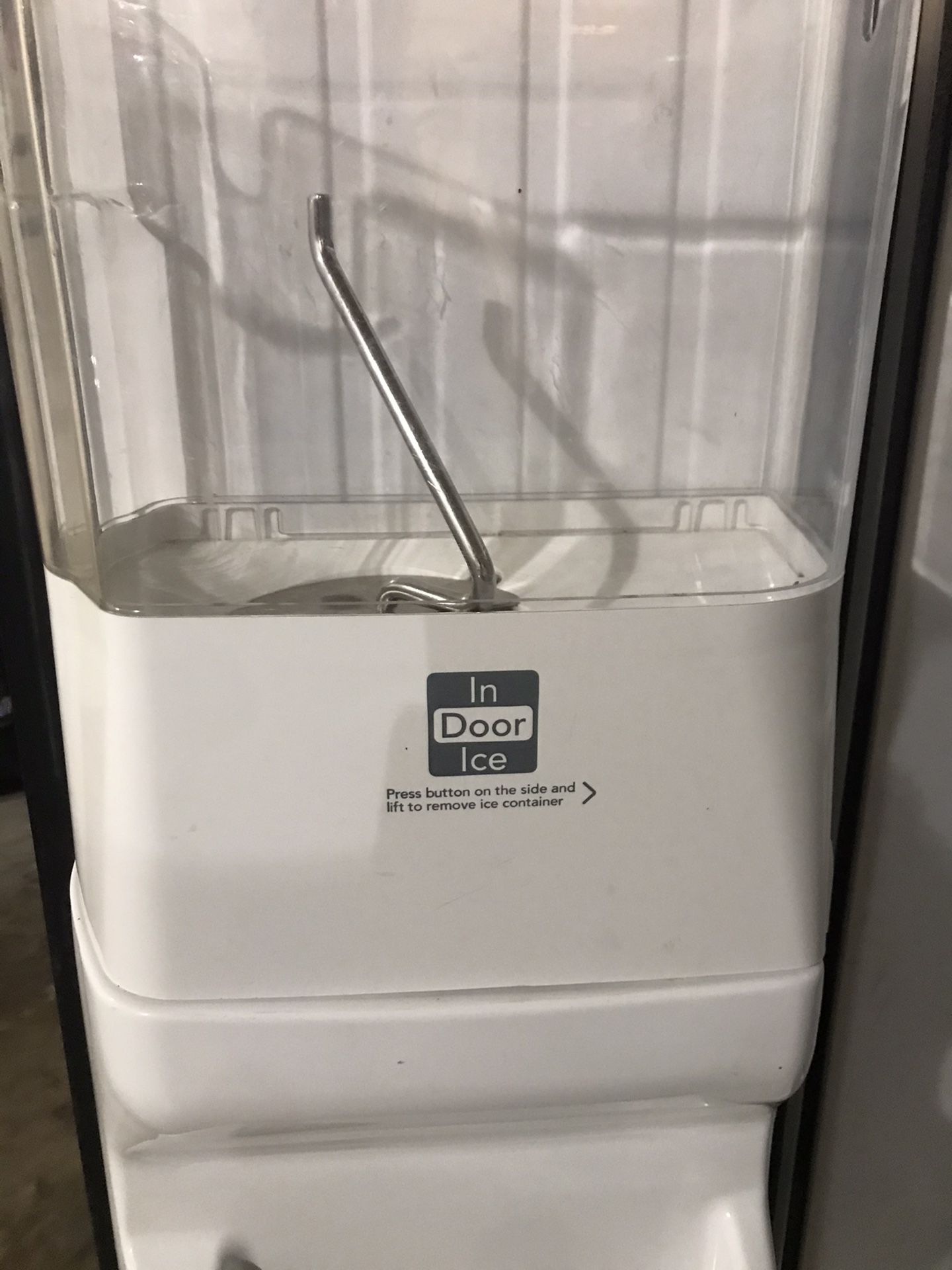 Kitchen aid stainless steel refrigerator