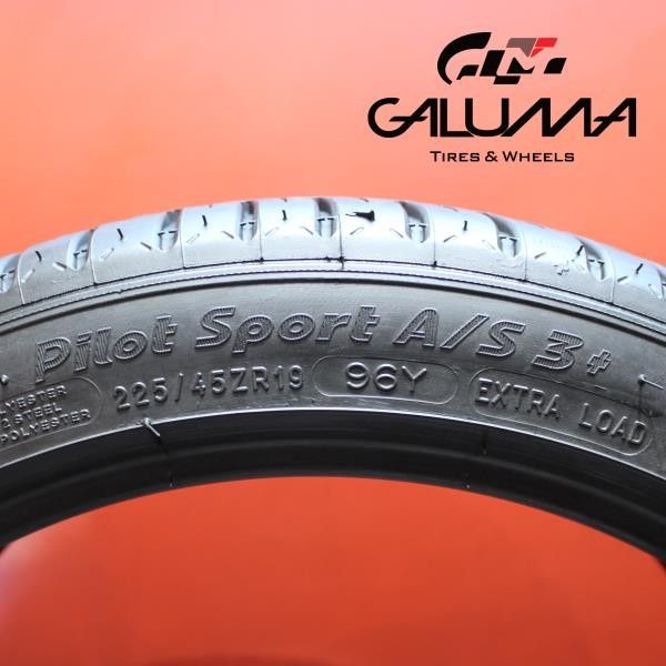 2X Tires Michelin Pilot Sport A/S 3+225/45/19 225/45ZR19 96Y #65248
