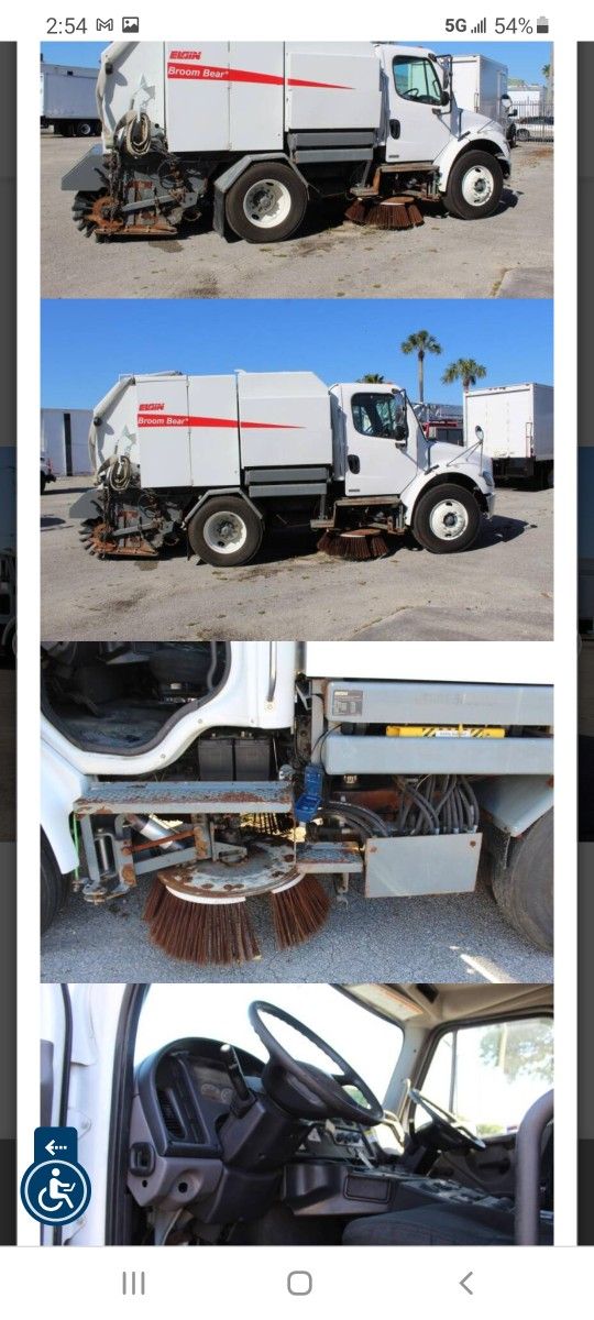 2007 FREIGHTLINER M2 106 SWEEPER UNIT CATERPILLAR ENGINE AUTO FINANCING AVAILABLE CALL OLIVER CRUZ COMMERCIAL FLEET SALES