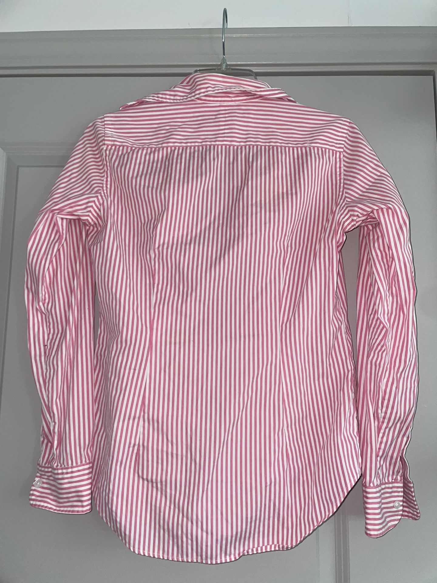 Ralph Lauren Sport Pink Button Down - Size 4