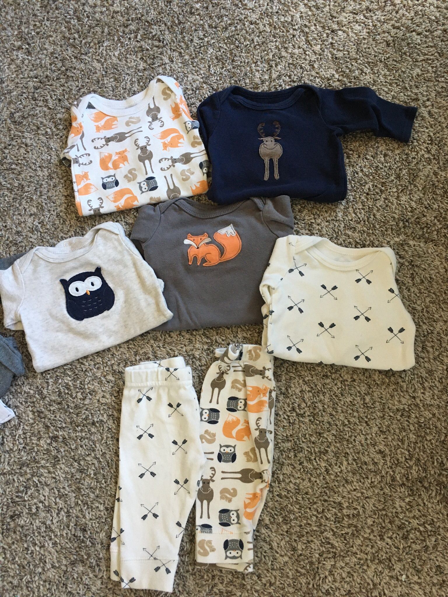 0-3 Month Hudson Baby Lot
