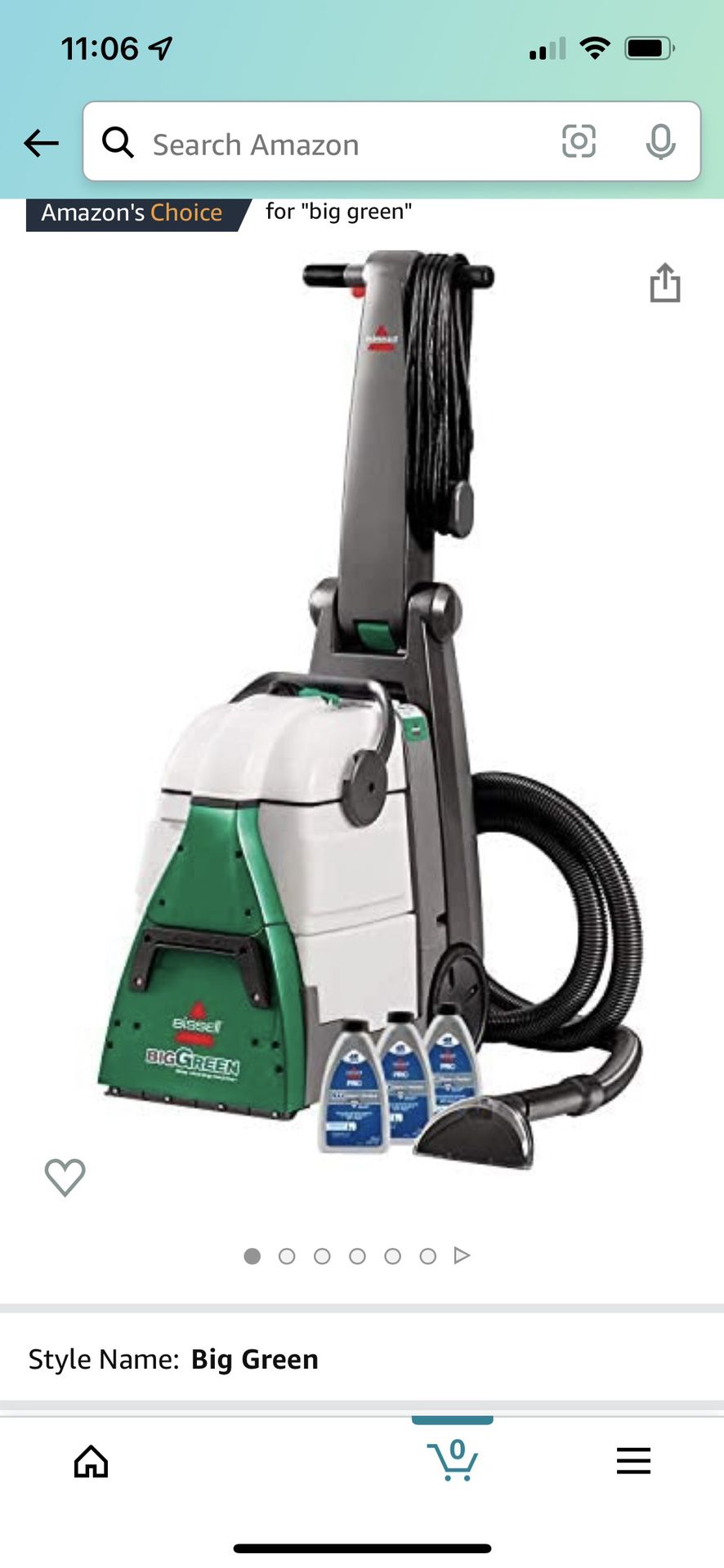 Bissell Professional Carpet Cleaner