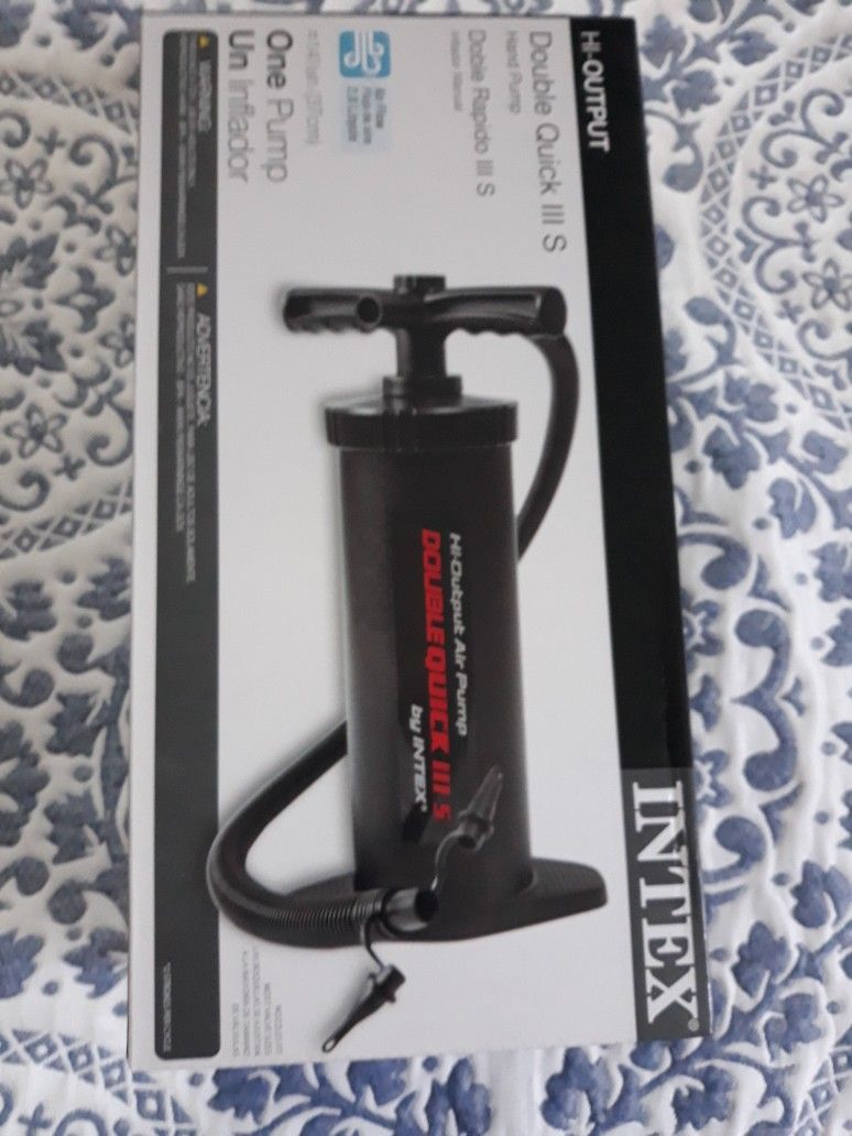 Twin Air Mattress And Pump.