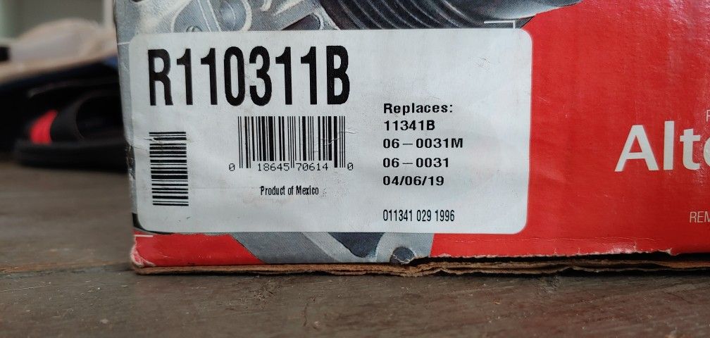 Ultima Alternator R110311B For Nissan Altima, Maxima, Murano And Quest