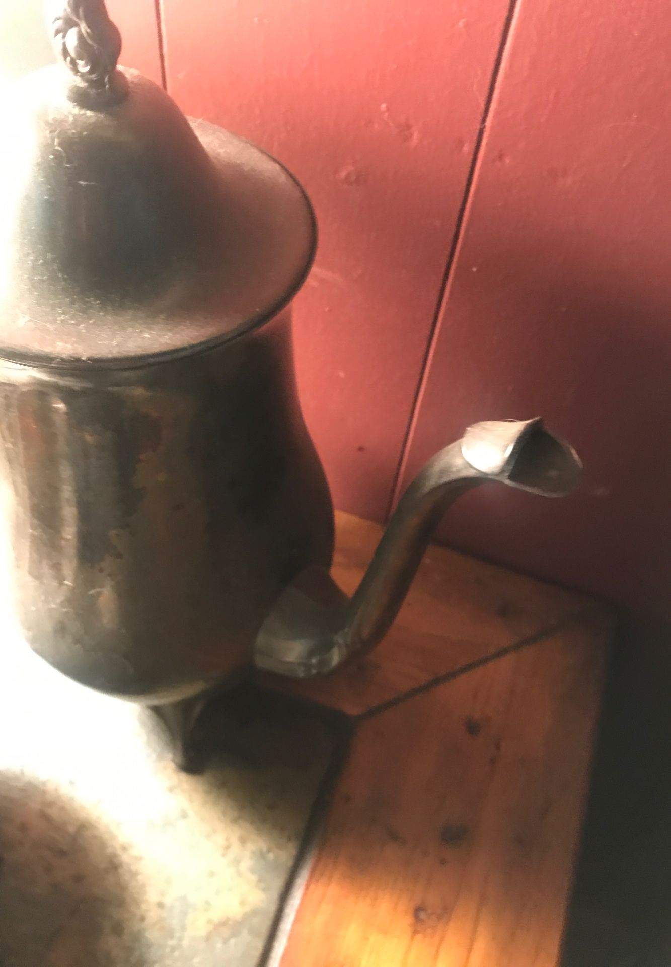 Silver tea pot