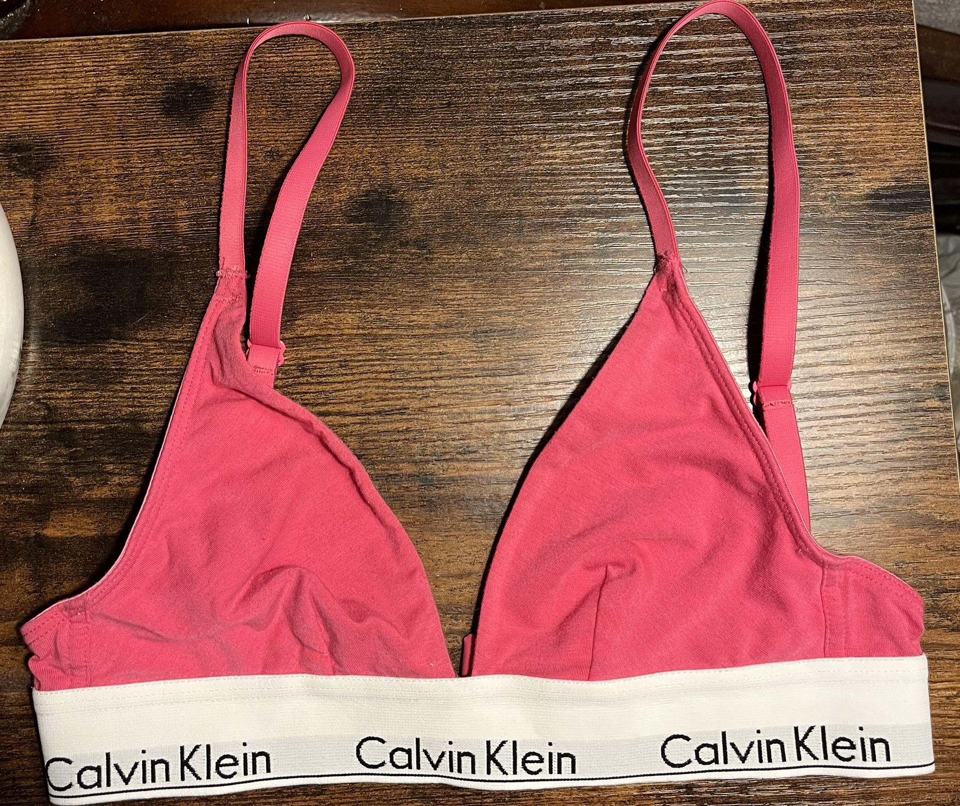 Calvin Klein Triangle Bralette (XS)