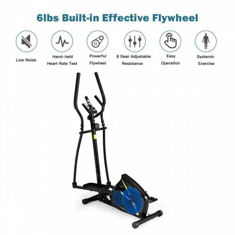 👣🥇Magnetic Elliptical Machine Trainer for Home Gym Exercise