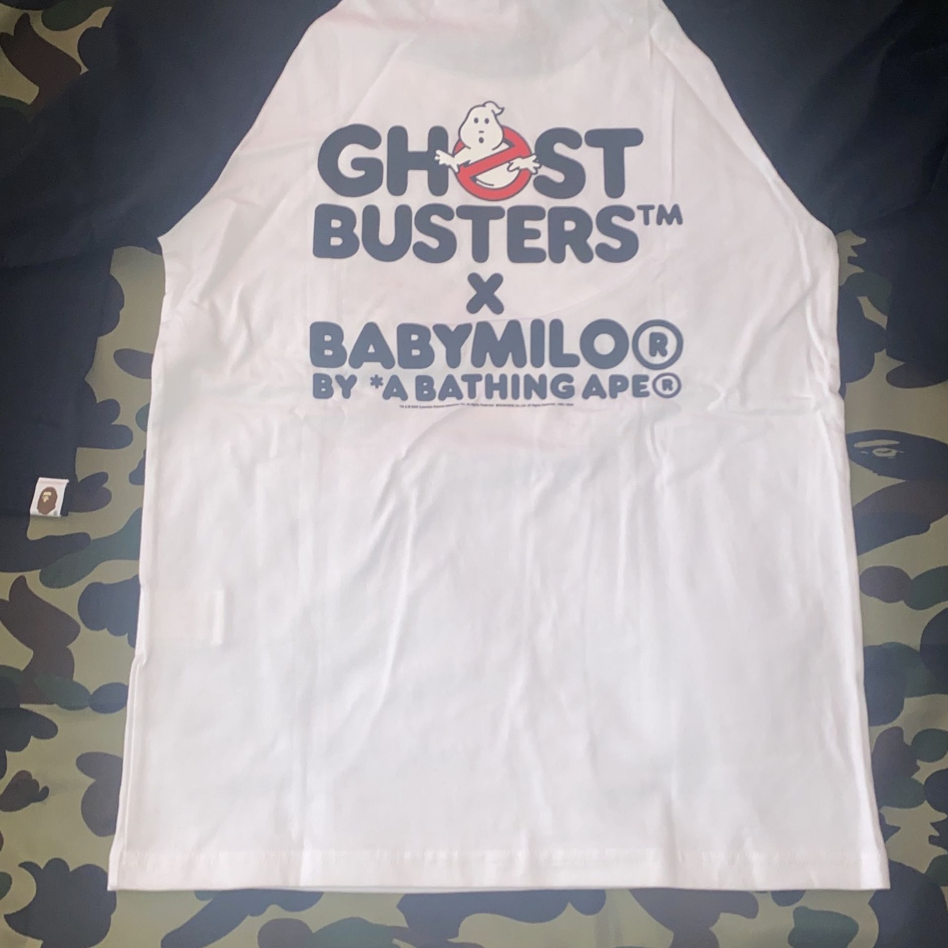 Brand Brew Ghost Buster Bape Baseball T-shirt