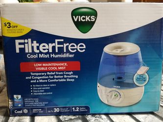 Vicks Filter Free Cool Mist Humidifier New Thumbnail