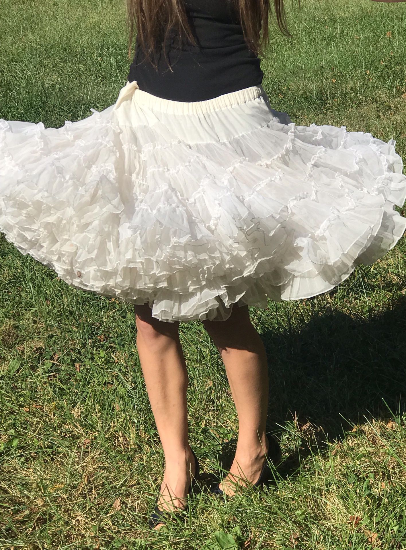 Vintage Square Dance Petticoat Skirt