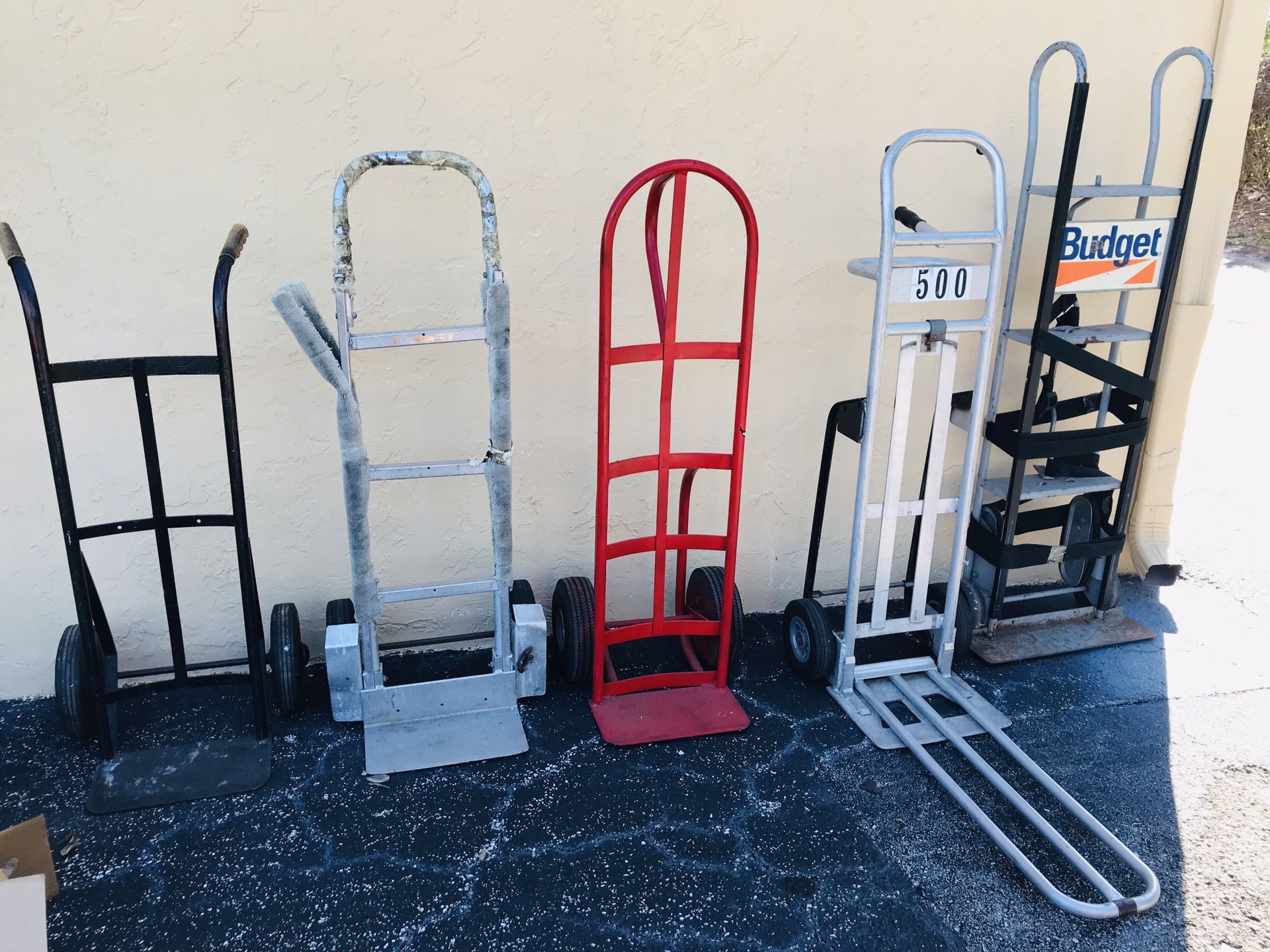 Hand trucks, dollies, moving equipment, appliance handtruck aluminum