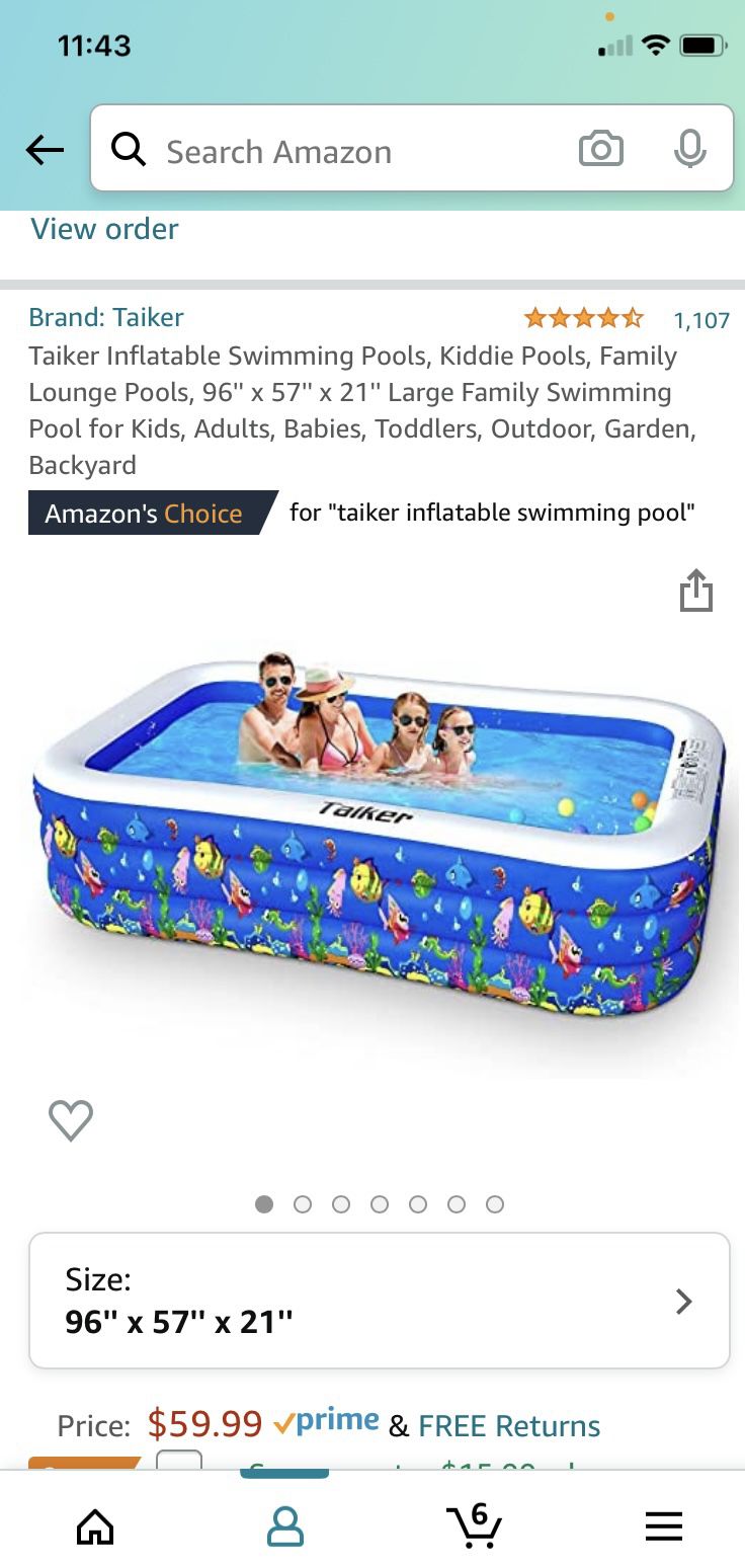 Inflatable Pool  Brand new In Box  $40