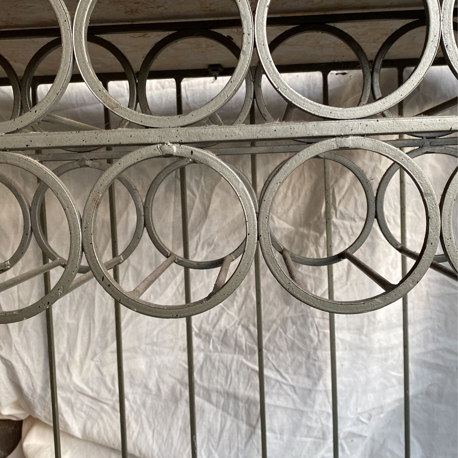 Bakers Rack With Solid Imported Marble.
