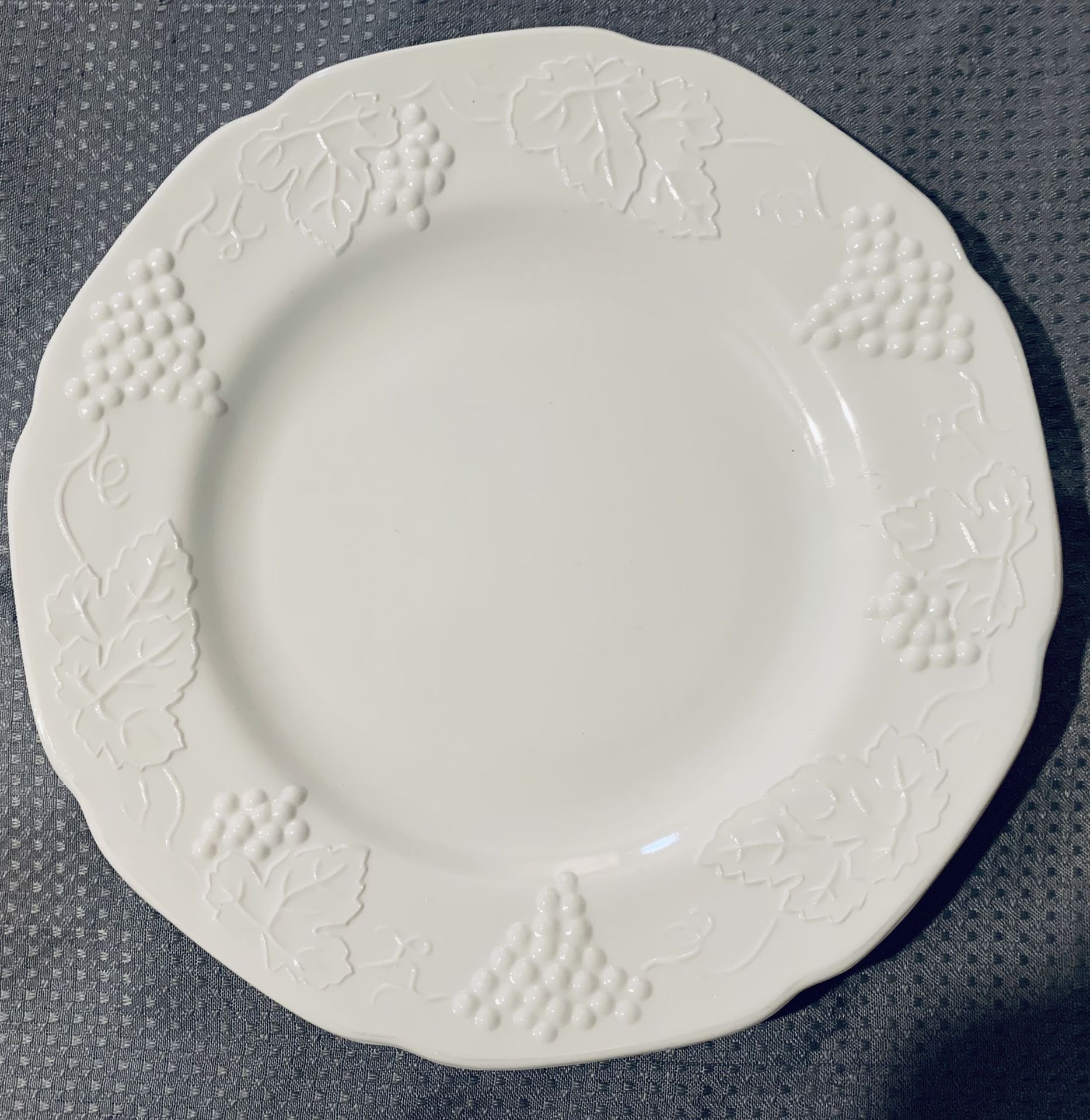 Harvest colony Milk Glass