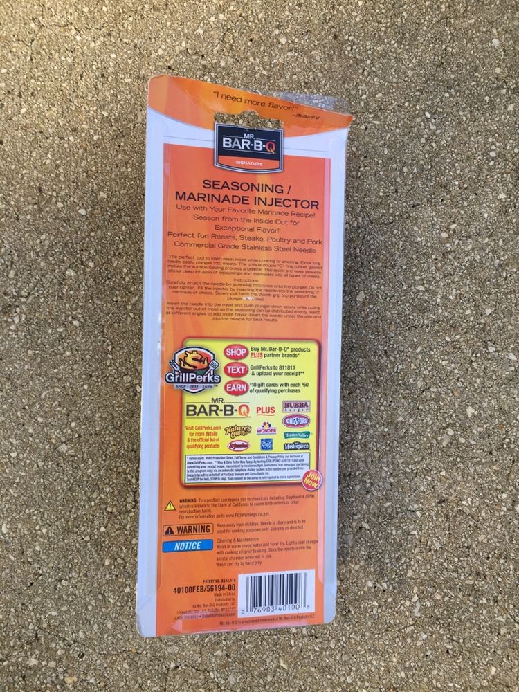 Marinade Injector