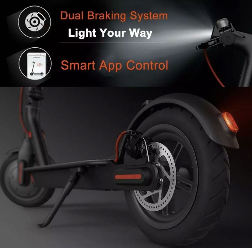 Xiaomi Mijia Electric Scooter Adult, IP65 Portable Folding, 8.5 tire 350 W