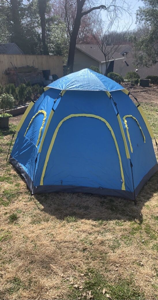 Tent 5 to 8 person hexagon, NEW