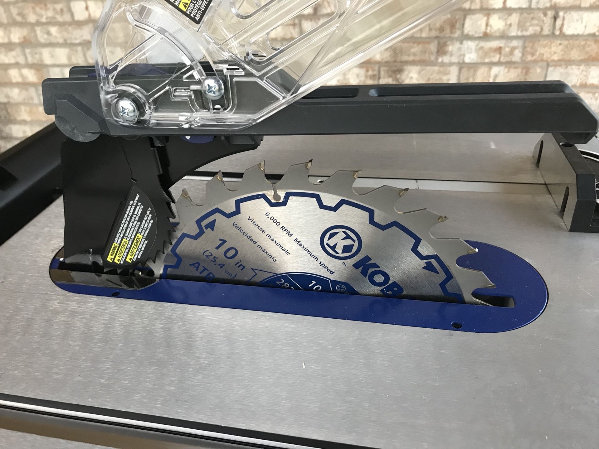 Kobalt 15-Amp 10-in Carbide-Tipped Table Saw Model # KT1015