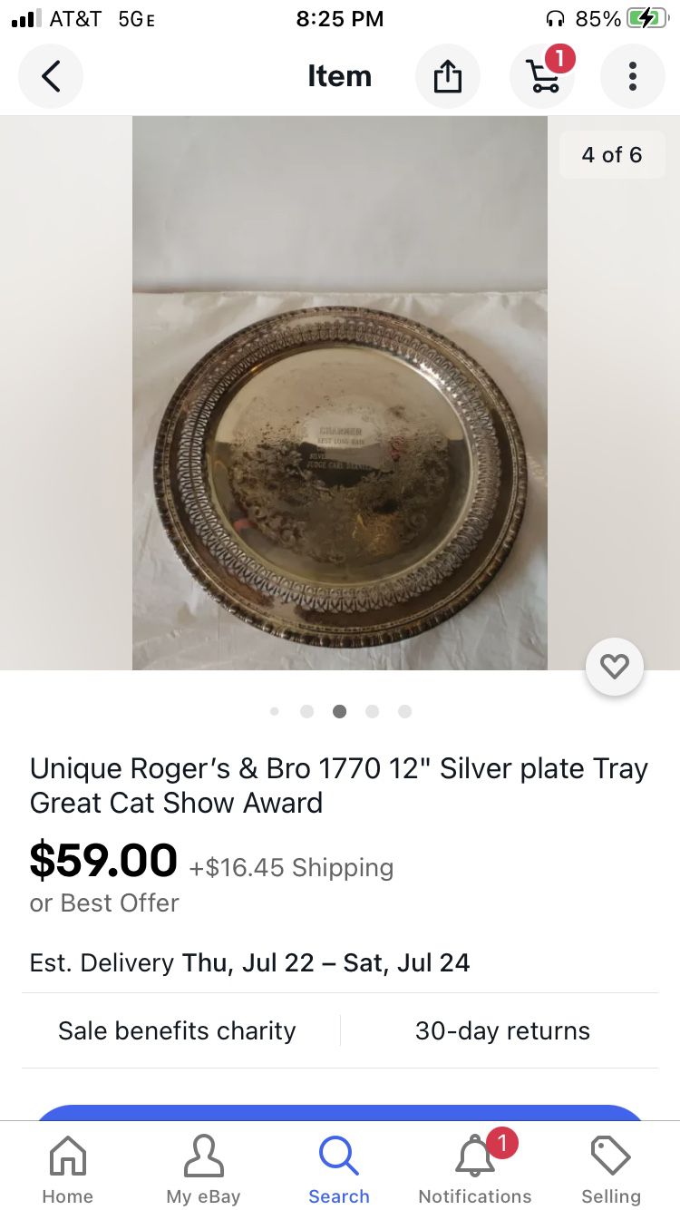 Rogers & Bro # 1770 Vintage Extra Clean 