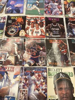 Lot Of Vintage Sports Magazines Thumbnail