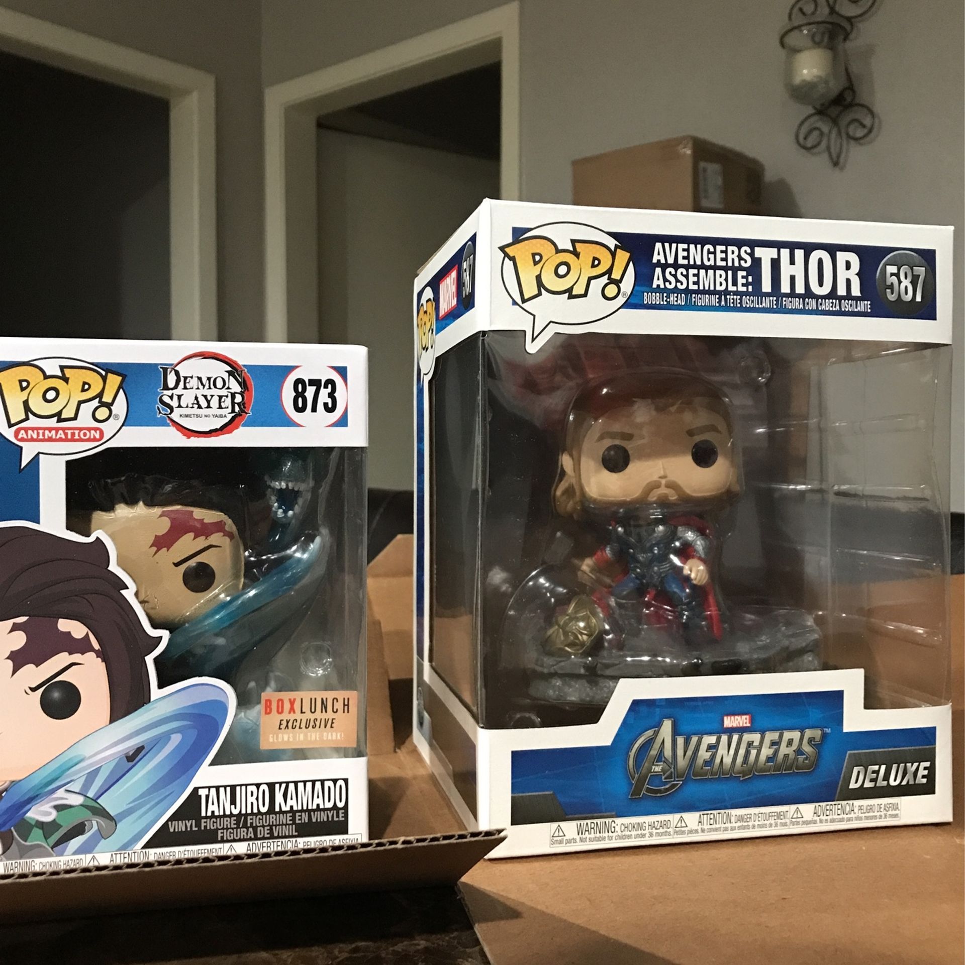 Pop Bundle- Thor and Tanjiro Authentic Pops