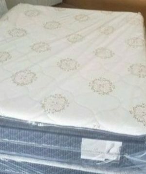 GREAT SALE QUEEN PILLOWTOP MATTRESS WITH FREE BOX SPRING