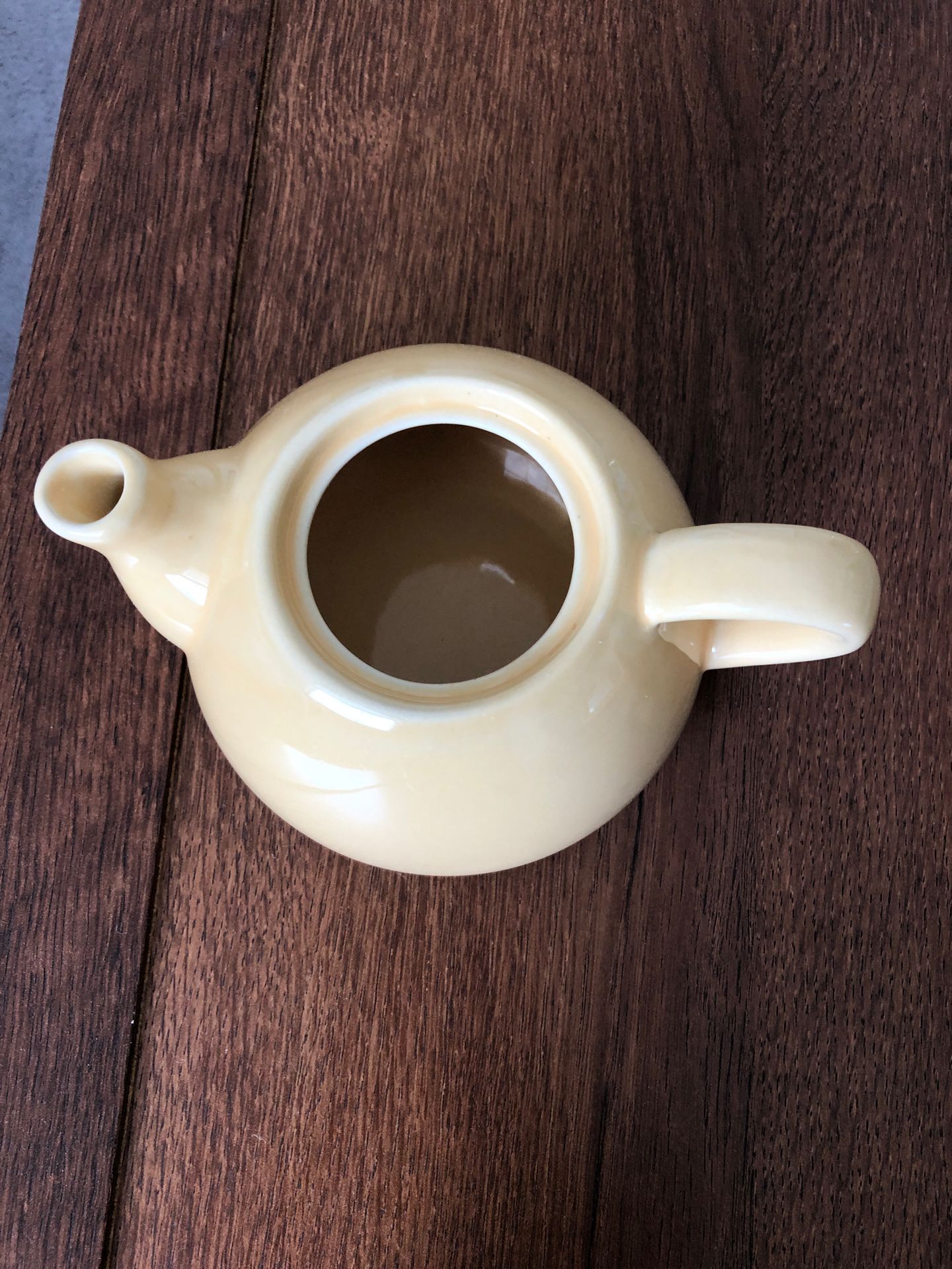Pier one Tea for one set Yellow