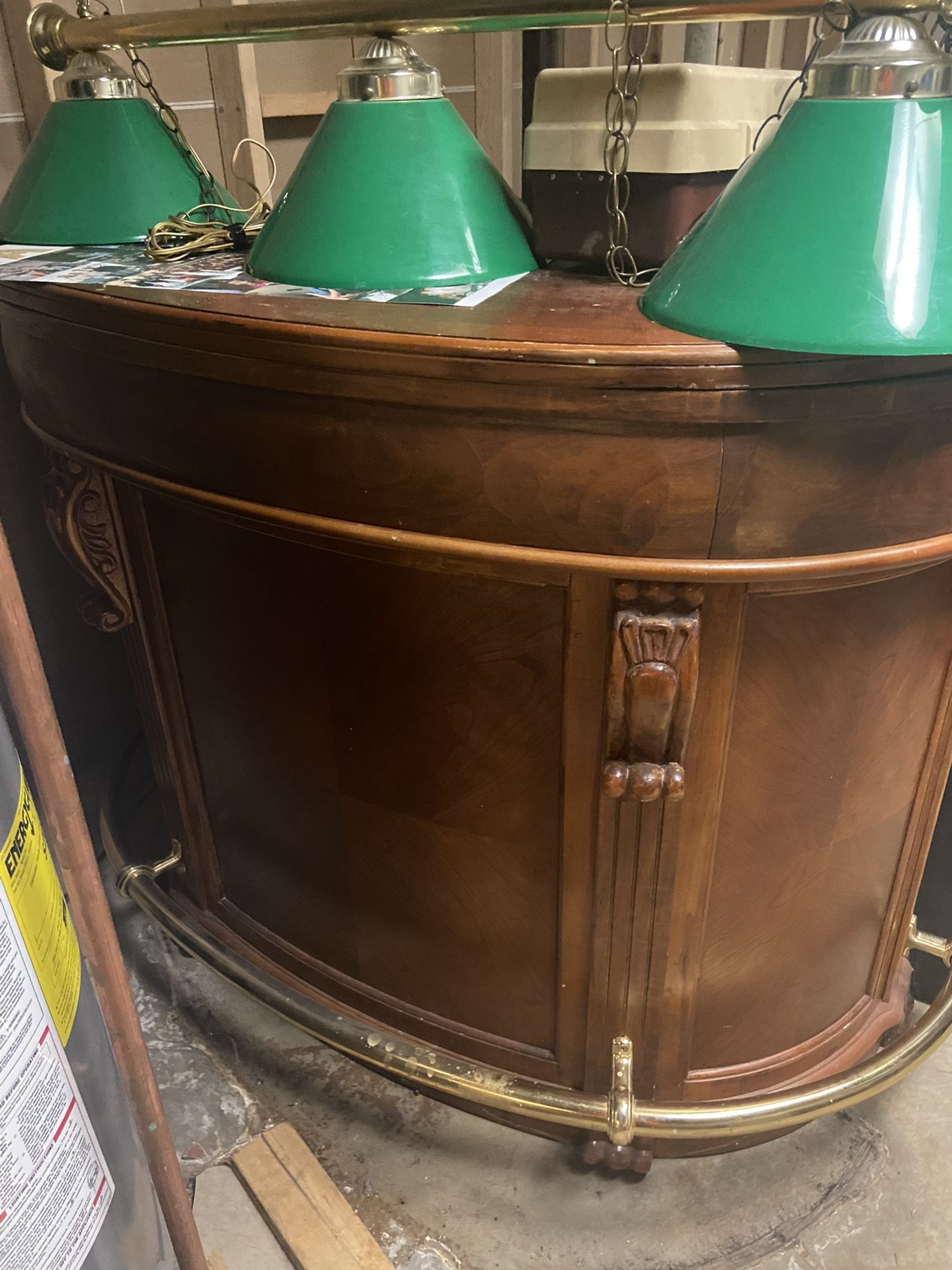Free Standing Bar And Game Table