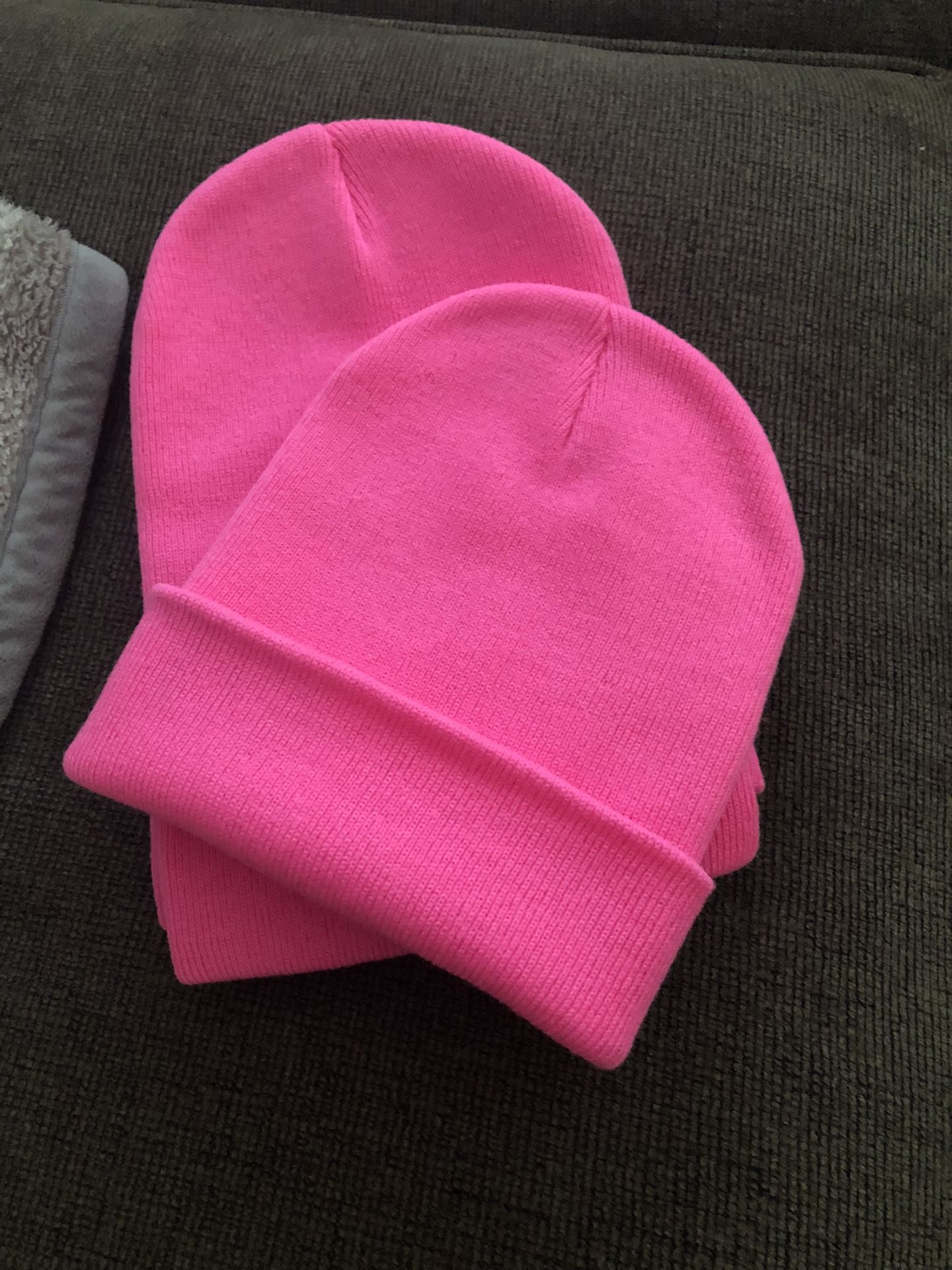 NEW Pink Knit Hats