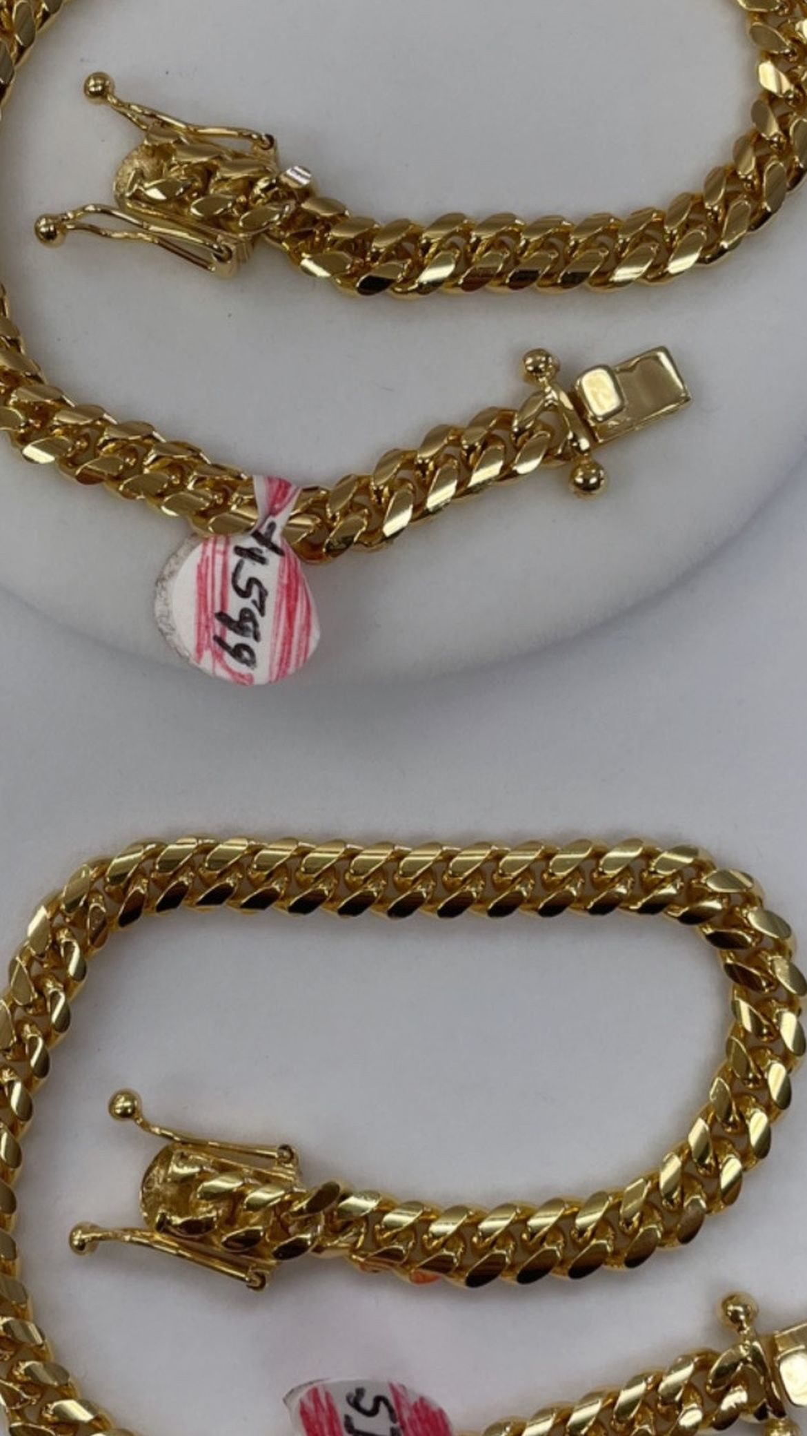 Manilla Oro 10k Cubana Miami Cuban Link Bracelet 10k for Sale in ...