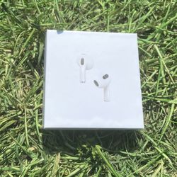 Apple AirPods 3rd Generation W/ USB Charging Cable silver  Thumbnail