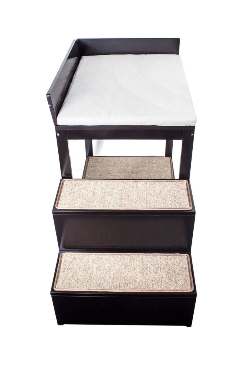 Penn-Plax Buddy Bunk - Multi-Level Bed and Step System for Dogs and Cats - Practical and Accommodating